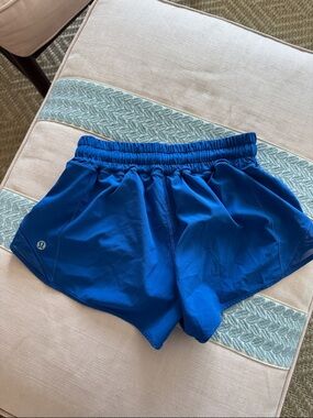 lululemon athletica Bright Blue Women's Athletic Shorts